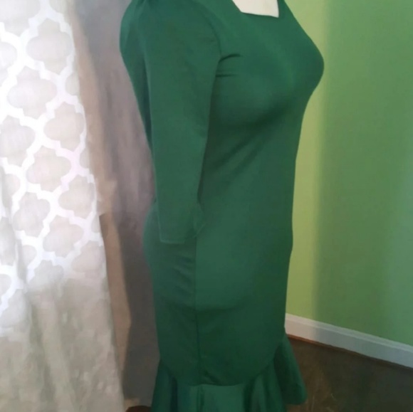 Deep green mermaid midi - Picture 2 of 3